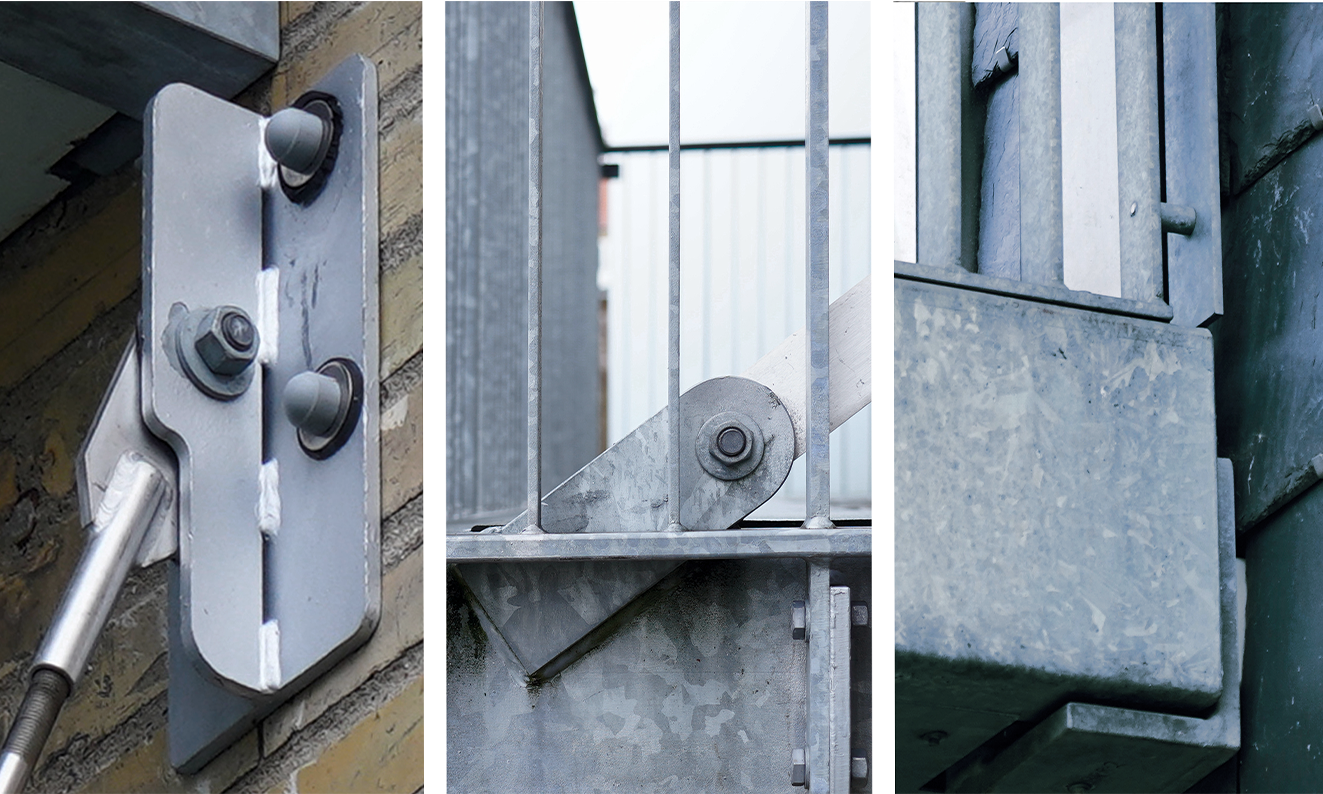 Foto af samlinger i ophængte altaner