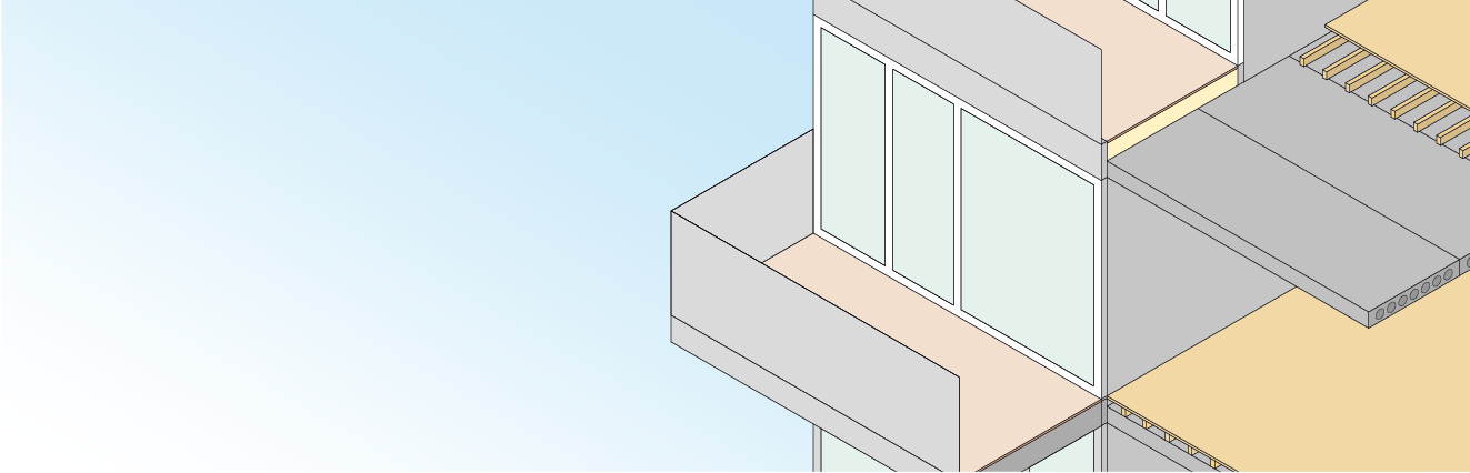 Tegning af bygningstype 5