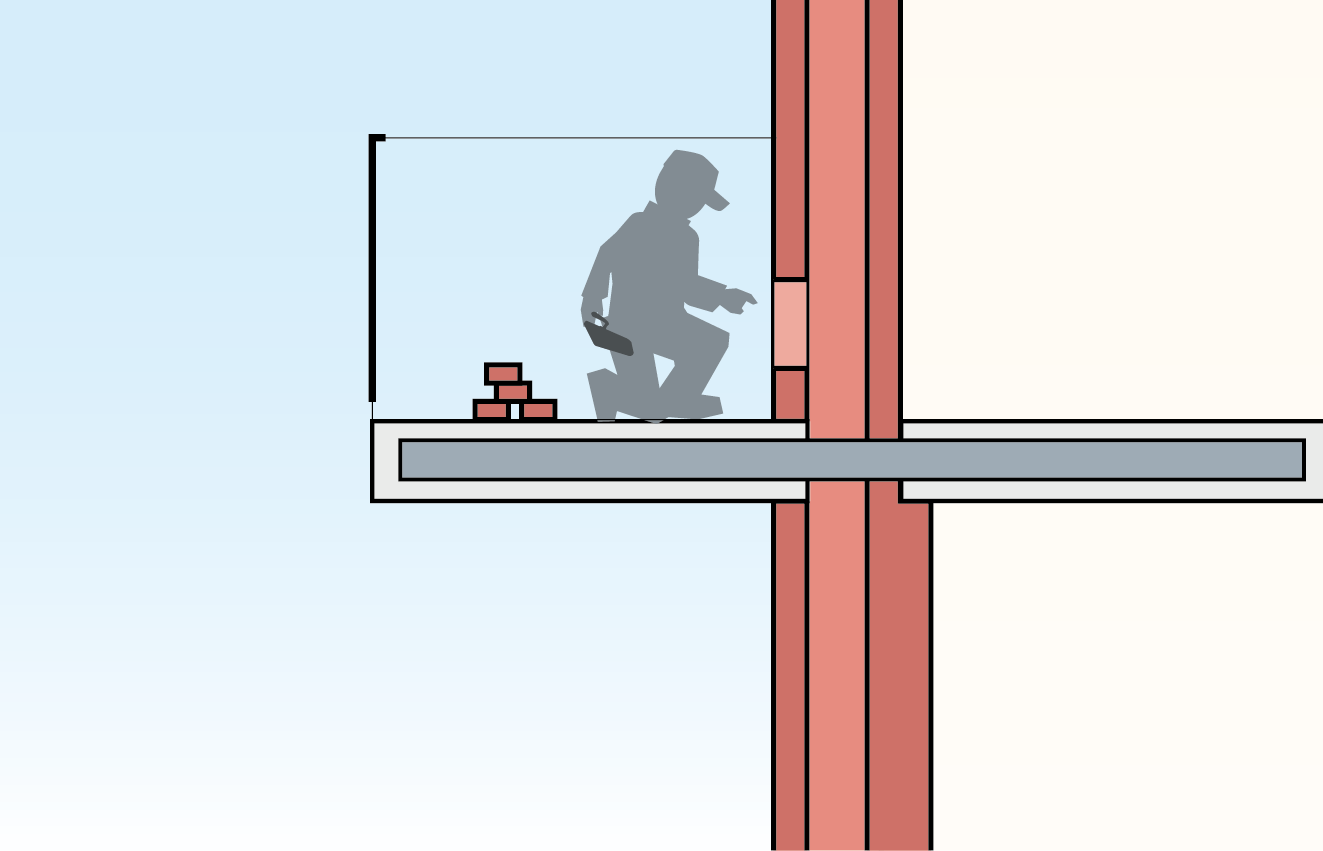 Tegning af destruktiv indgreb for undersøgelse af bærende konstruktioners tilstand
